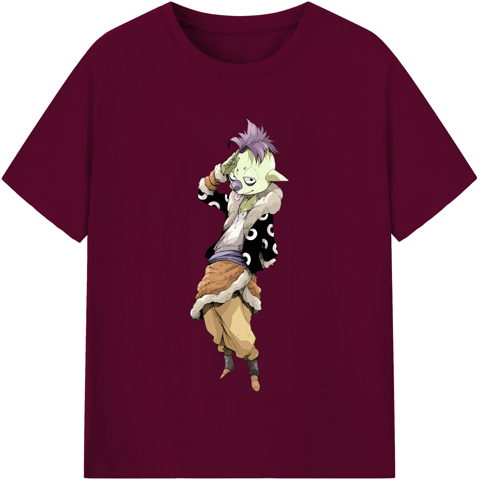 （画像用） 転スラ Regarding Reincarnated to Slime レディースカジュアルプリントTシャツ（綿100％）
